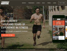 Tablet Screenshot of mhunters.com